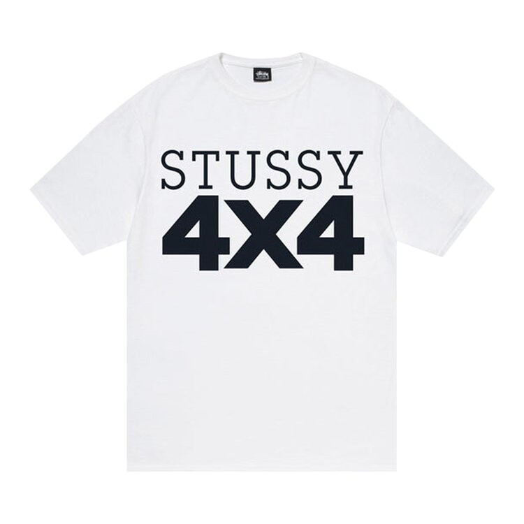 

Футболка Stussy 4X4 Tee 'White', белый