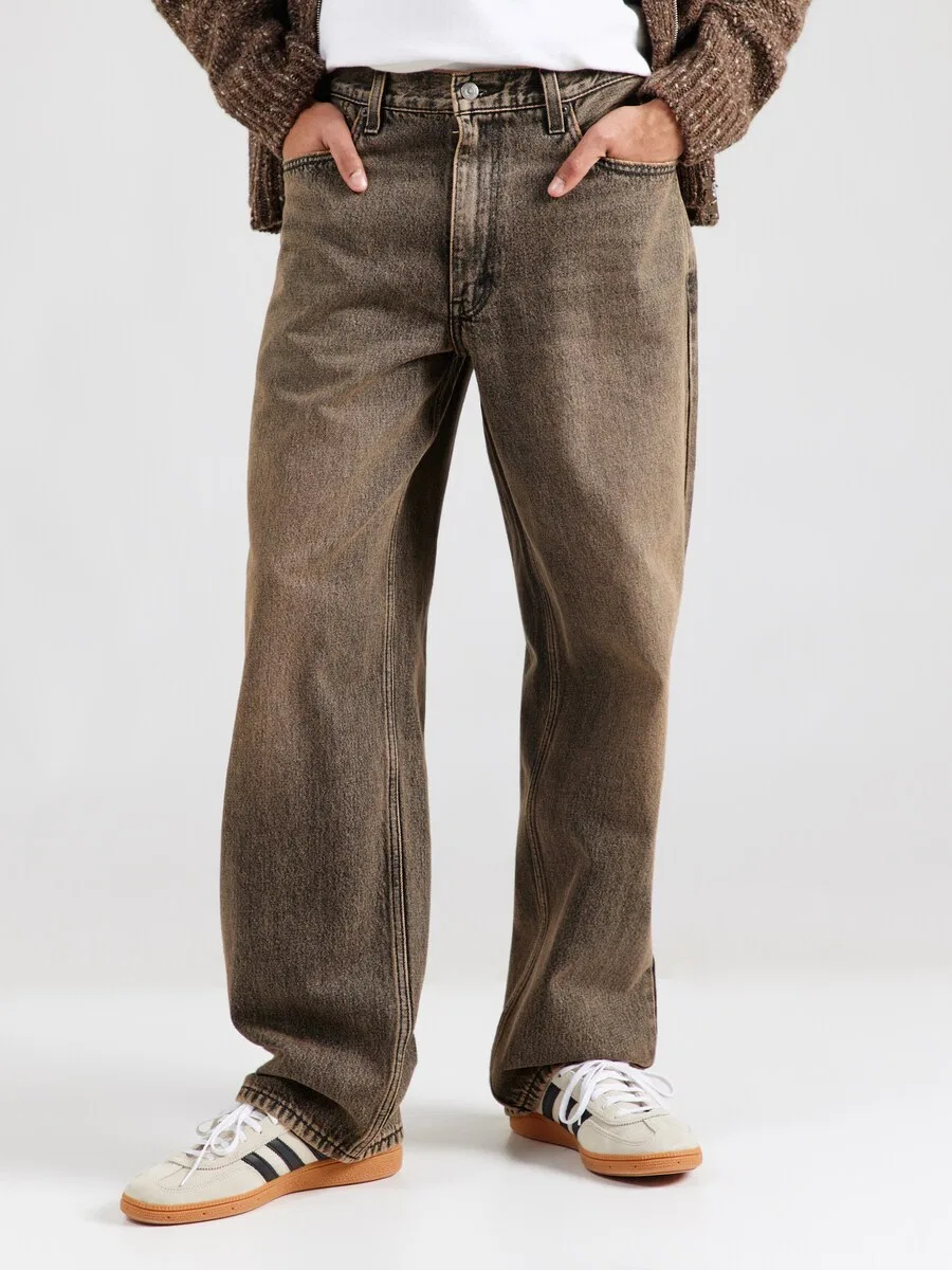 Джинсы LEVI'S Baggy Jeans '578 BAGGY' коричневого цвета — фото 3