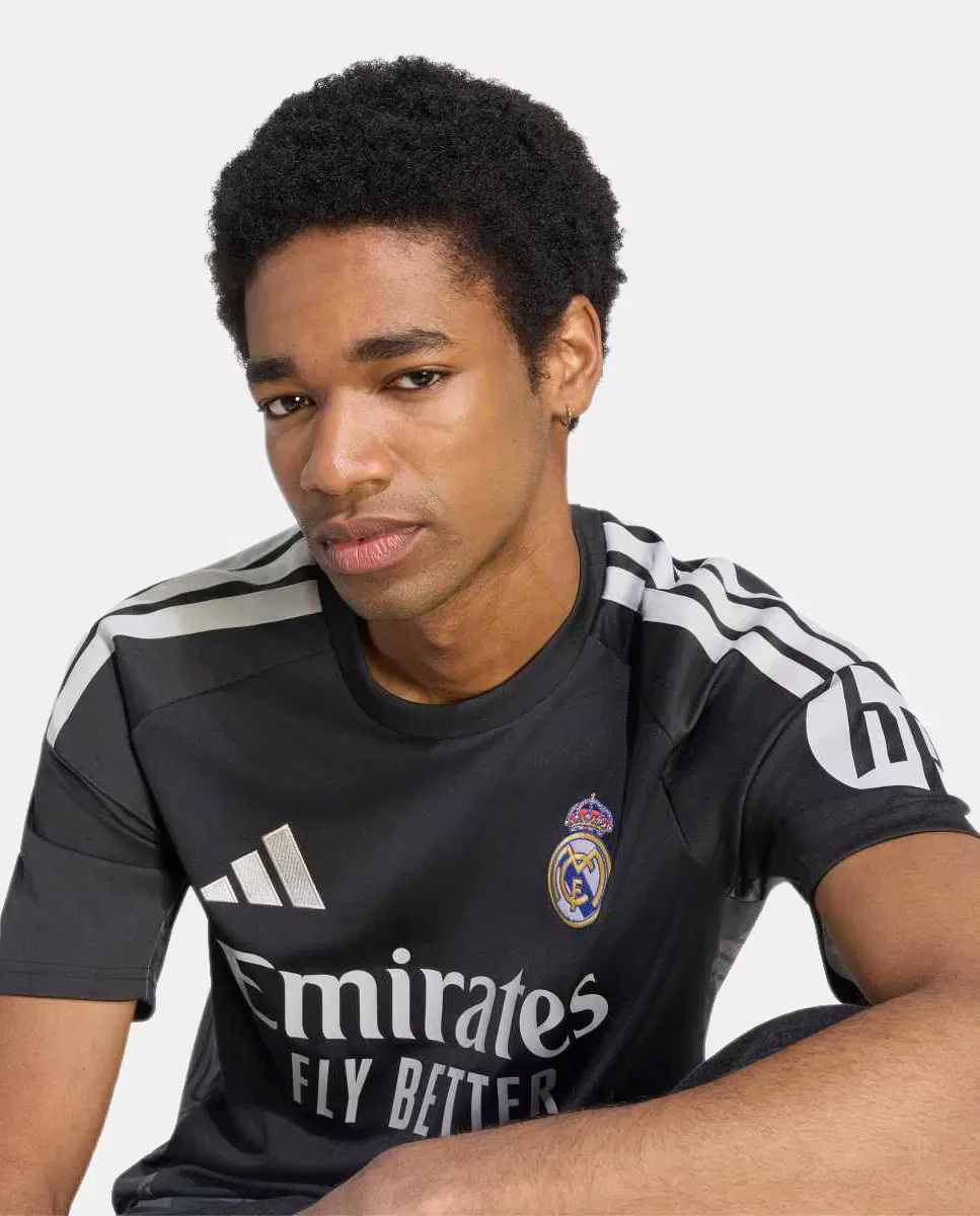 Мужская футболка вратаря с длинным рукавом Real Madrid CF 2026-2027 adidas, Negro — фото 4