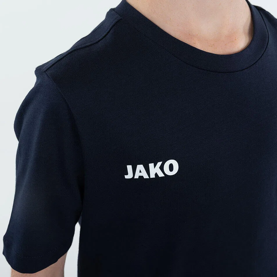 Детская футболка с длинным рукавом Base Jako, Mitternachtsindigo Navyblau — фото 2
