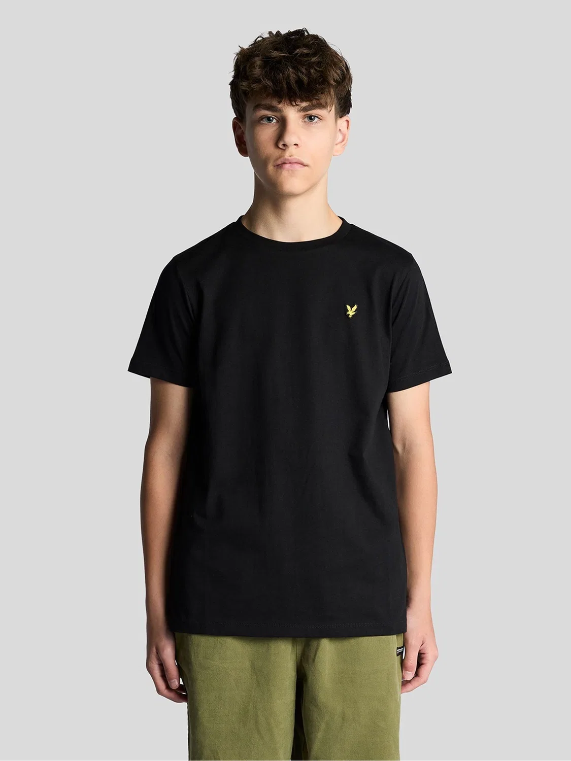 Футболка с круглым вырезом Lyle & Scott, черный