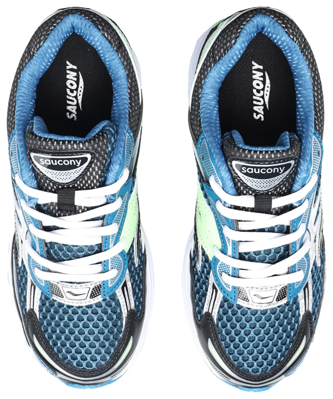 Кроссовки для мальчиков Omni 9 Saucony, цвет Blue/Green — фото 4