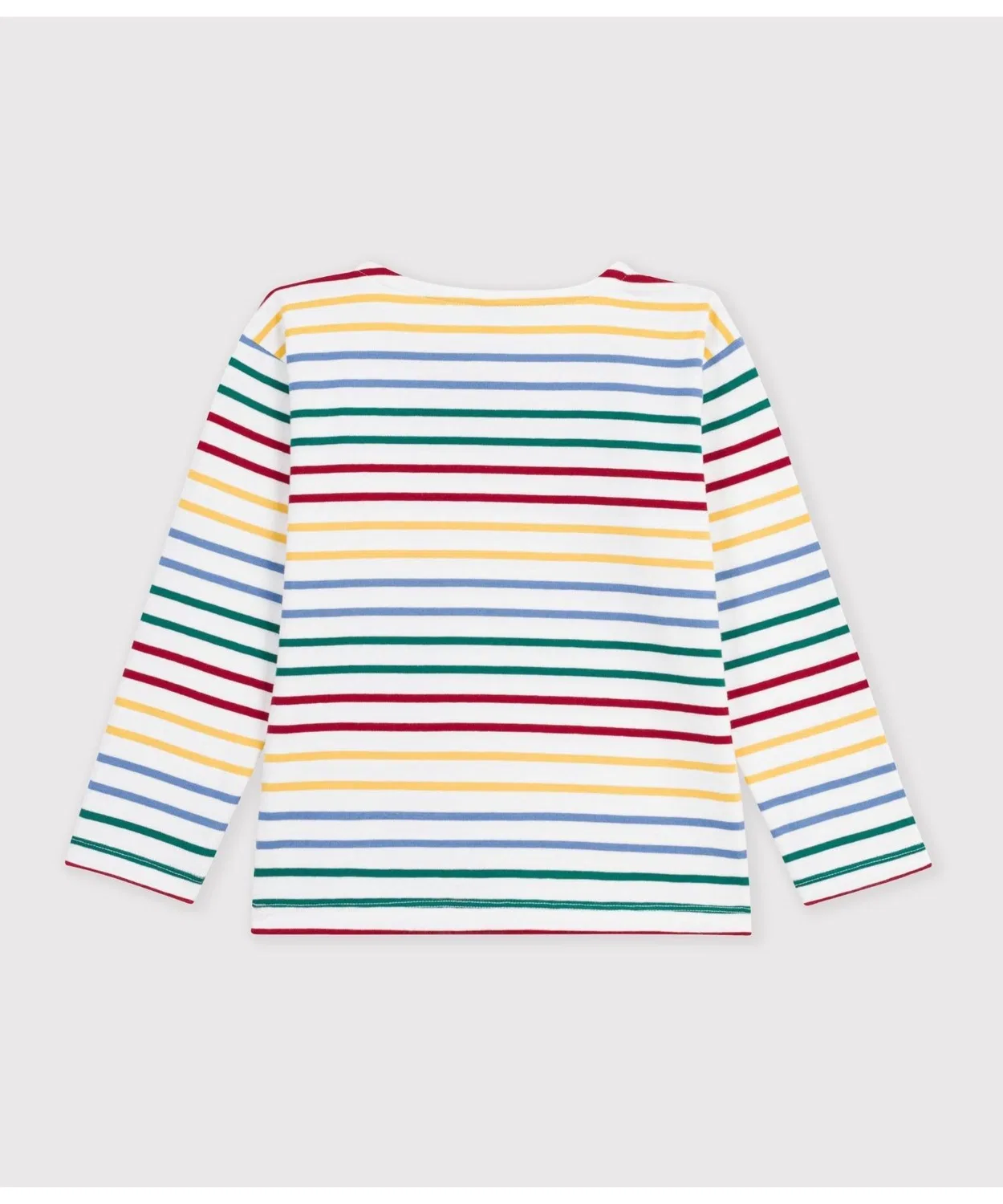 Детский свитшот с длинным рукавомMariniere Petit Bateau, White — фото 2