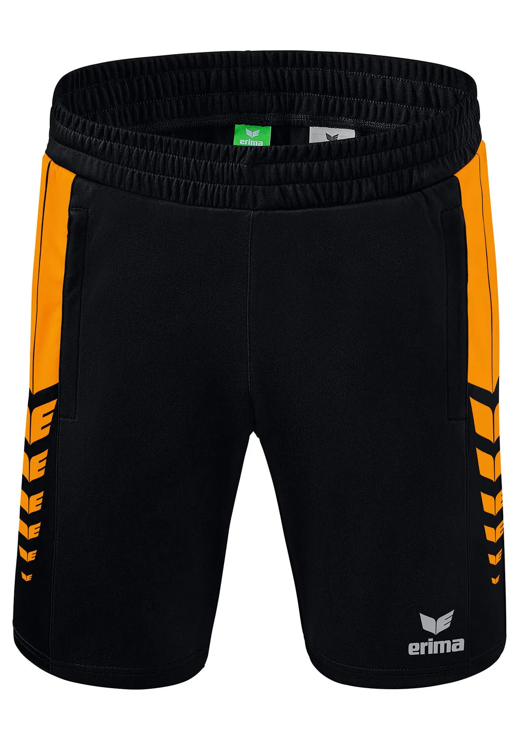 Детские шорты с принтом Six Wings Erima, Schwarz Orange