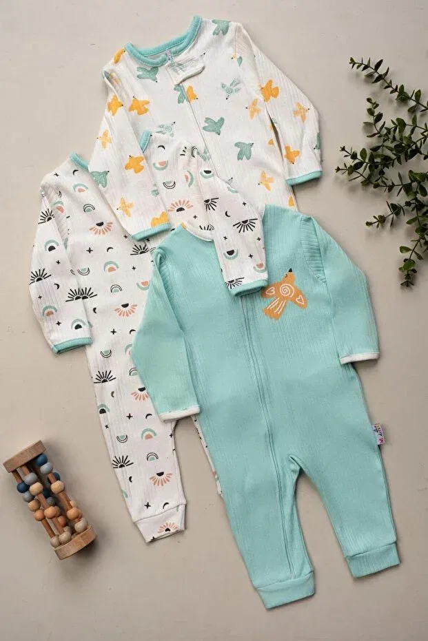 Детский комбинезон для мальчиков с принтом Enia Baby, Multicolor