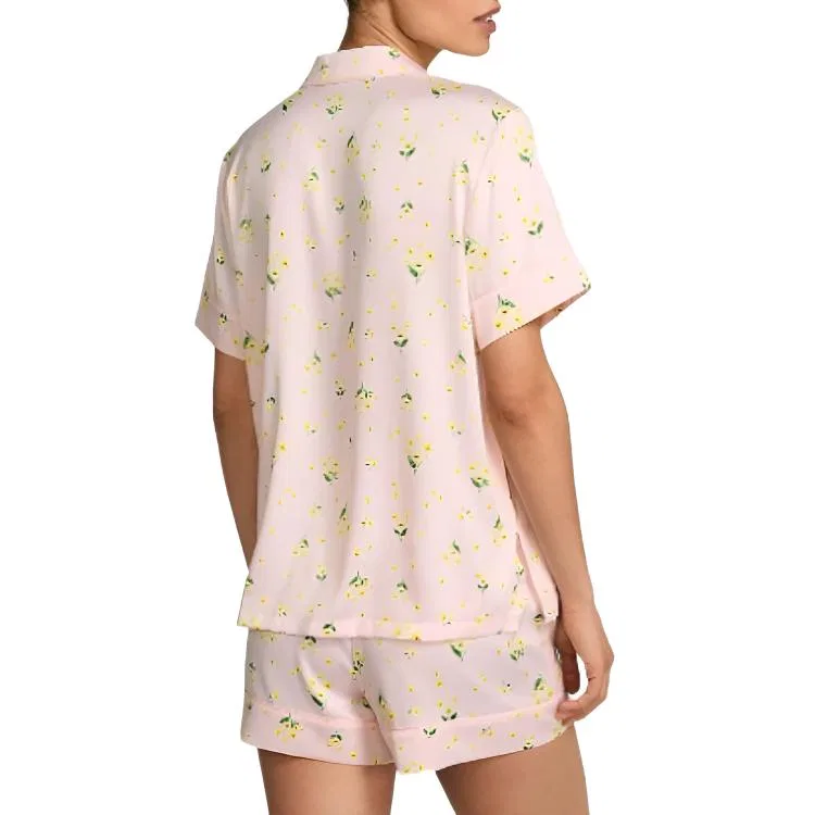 Женский комплект пижам с принтом Victoria's Secret, Set (Foundation with Small Yellow Flower Print) — фото 3