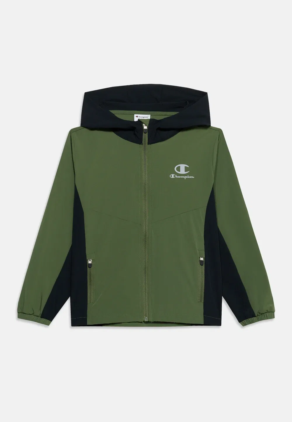 Спортивная куртка приталенного кроя для тренировок Champion, Green — фото 3
