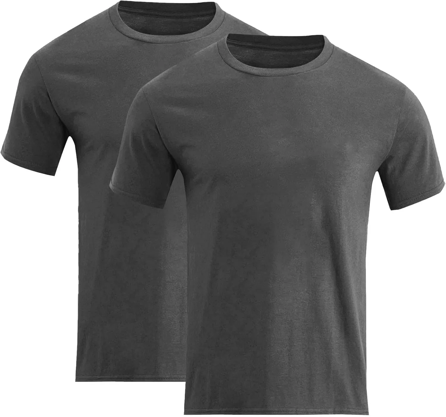 Мужская футболка с коротким рукавом 2-pack Miyaomn, Dark Gray — фото 2