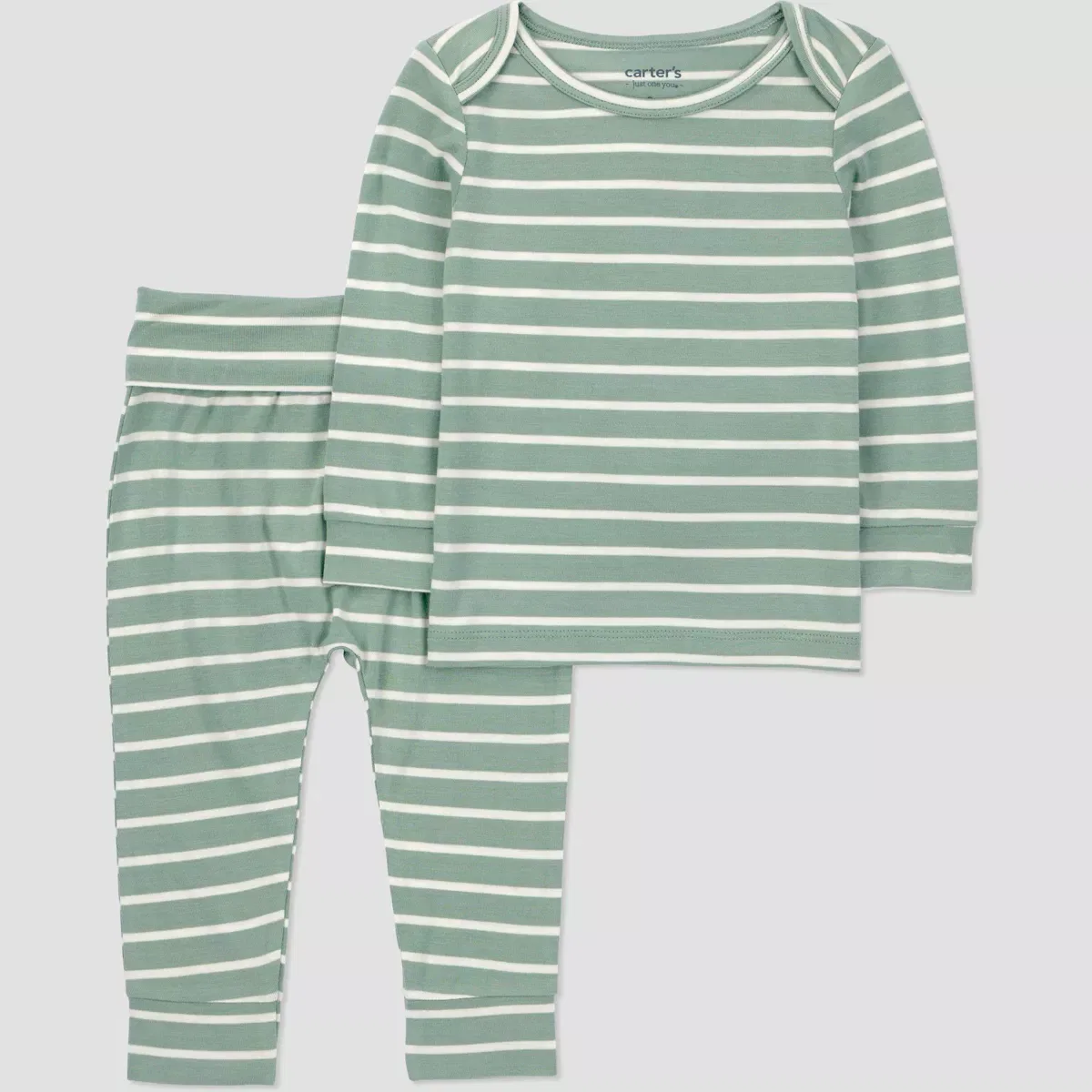 Детский комплект для мальчиков с полоской ComfySoft NEWBORN, Green