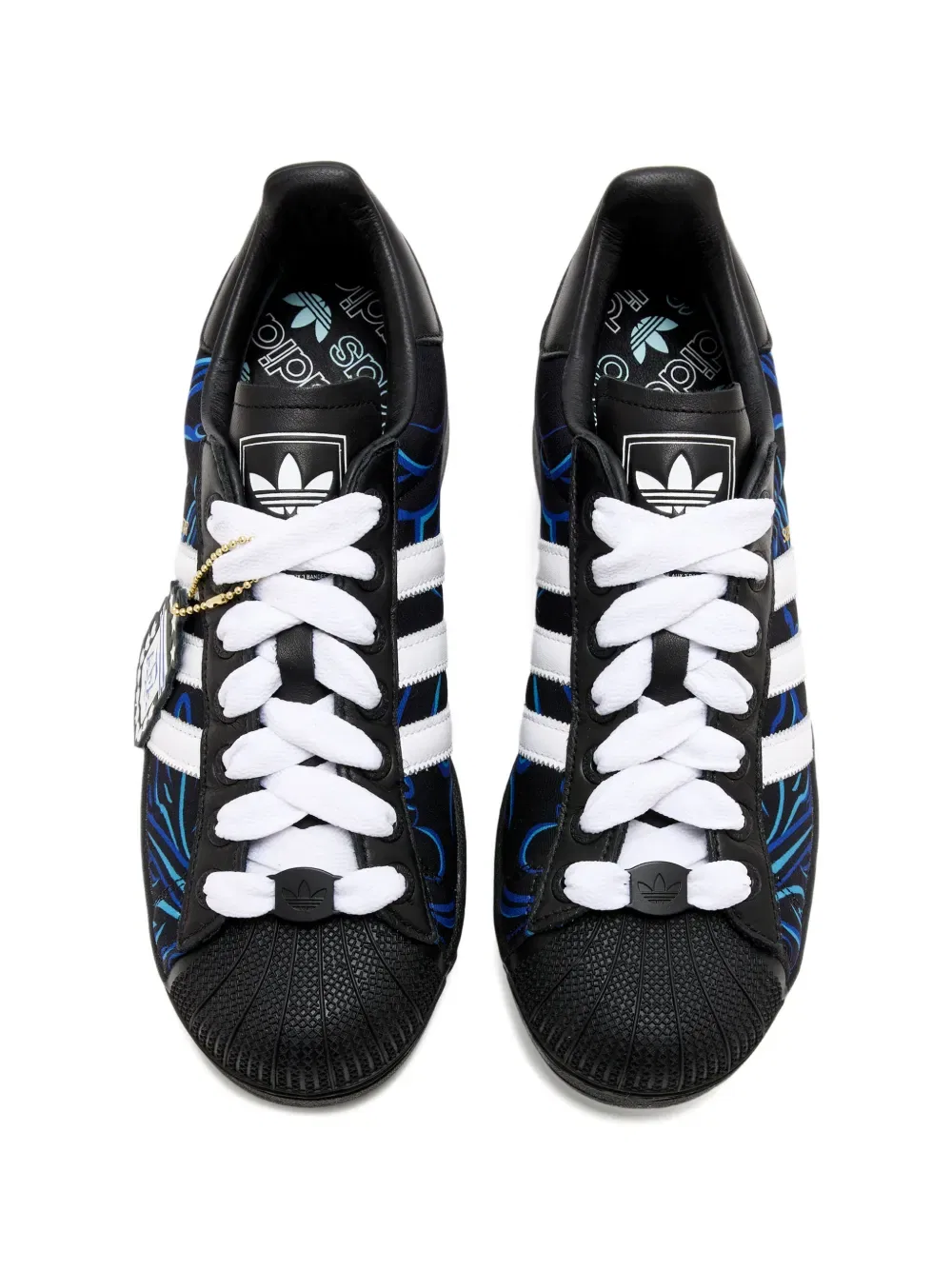 Кроссовки Superstar II Adidas, черный — фото 3