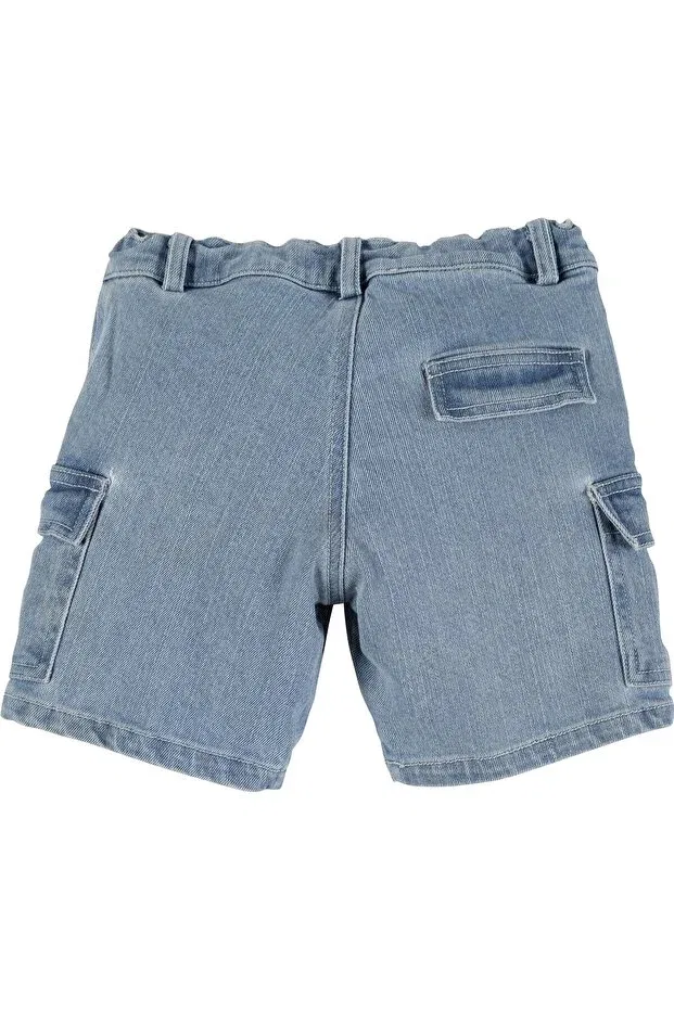 Детские шорты для мальчиков хлопковые Idilbaby&Mamino, Blue — фото 2