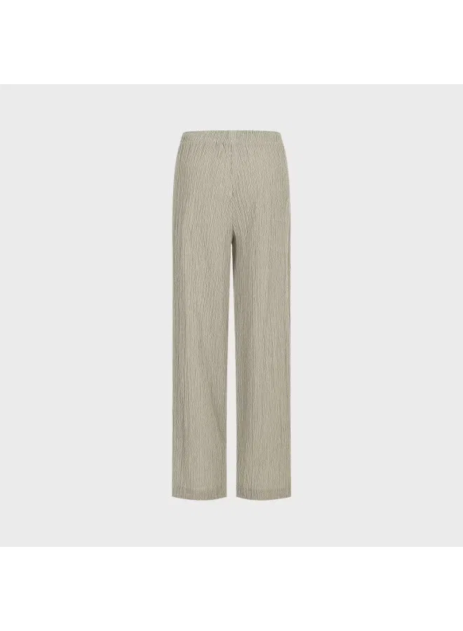 Брюки свободные широкие Zara, гороховый — фото 3