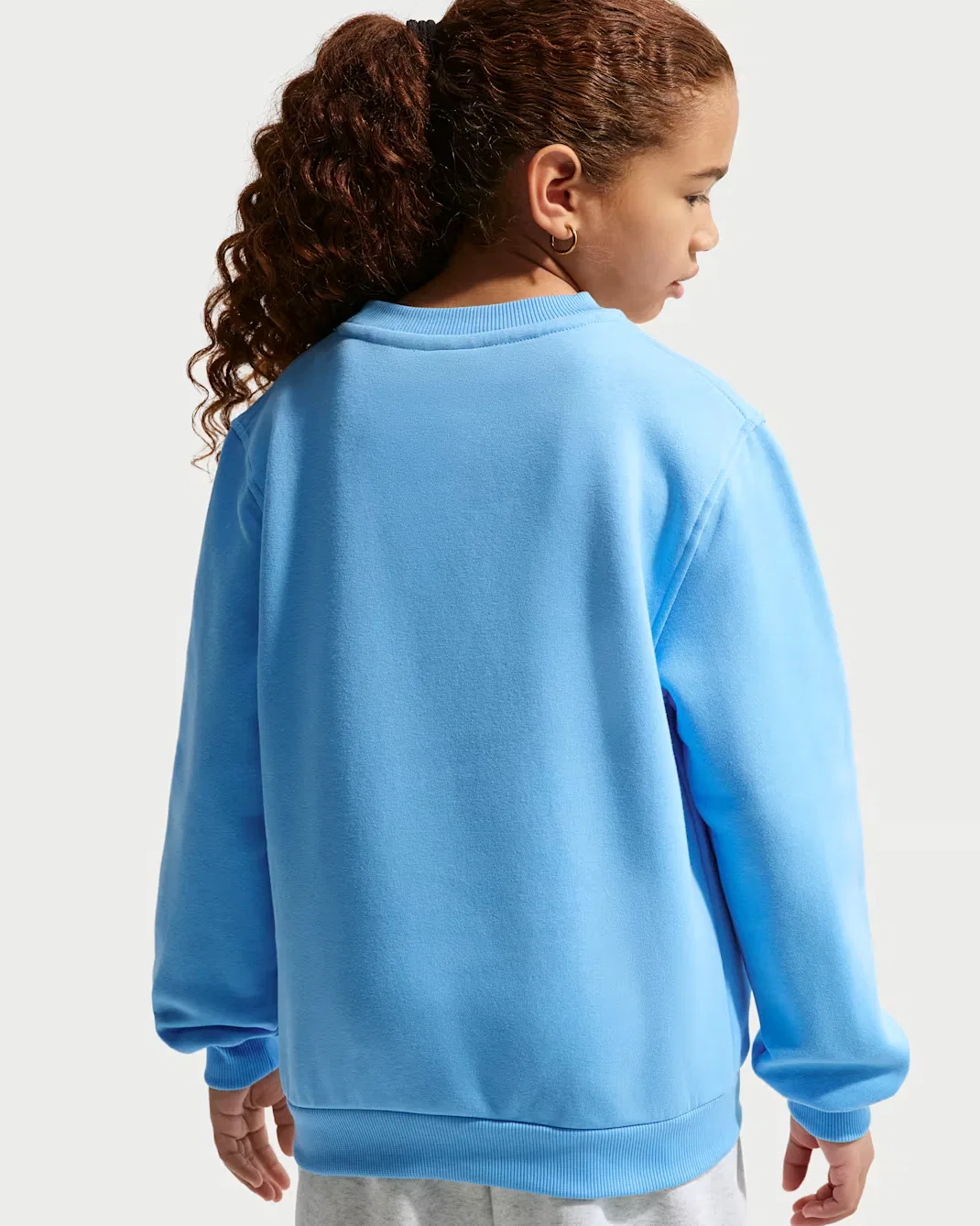 Толстовка для детей постарше Nike Sportswear Club Fleece, Football Blue/White — фото 4