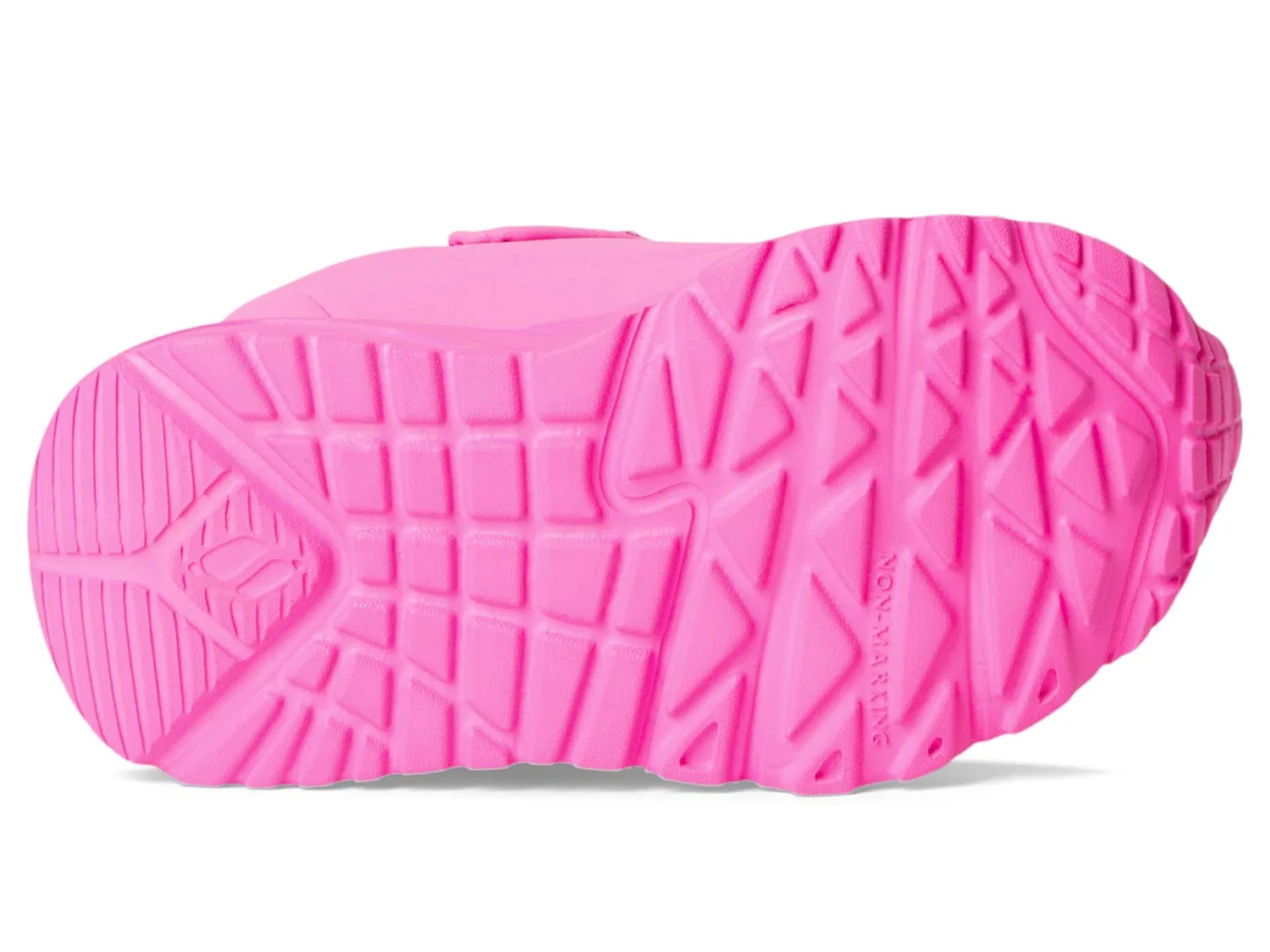 Детские кроссовки для девочек с игровым верхом Skechers, Hot Pink Synthetic Multi Trim — фото 3