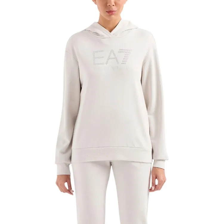 Женский свитшот EMPORIO ARMANI, Silver Gray — фото 3