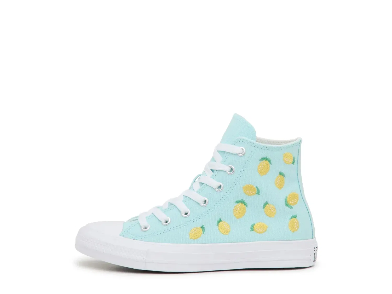 Кроссовки высокие Chuck Taylor All Star Citrus, Converse, голубой — фото 3