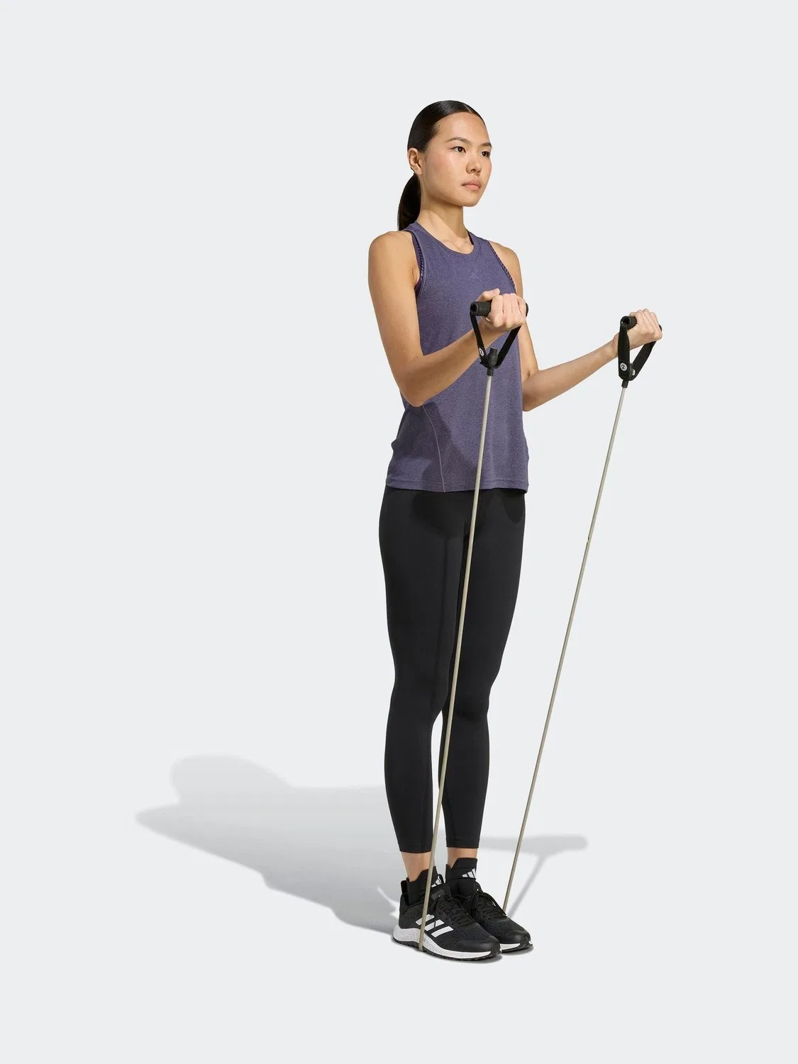 Топ для тренировок adidas Purple, фиолетовый — фото 3