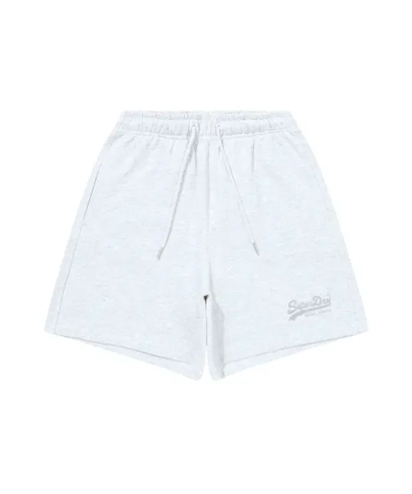 Шорты с винтажным логотипом, Superdry, светло-серый