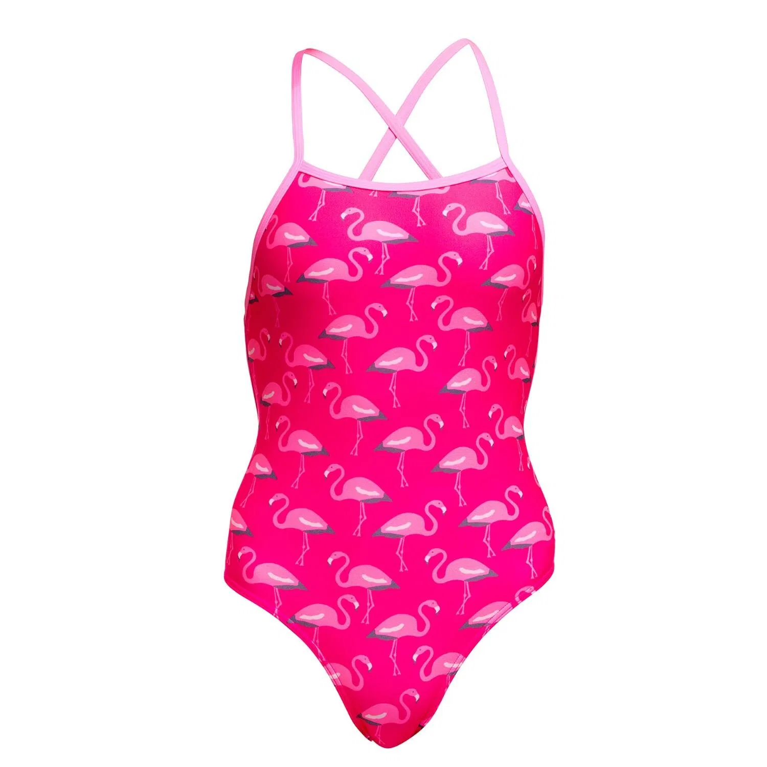 Детский купальник для девочек с принтом Flaming Go Gos Funkita, Rosa