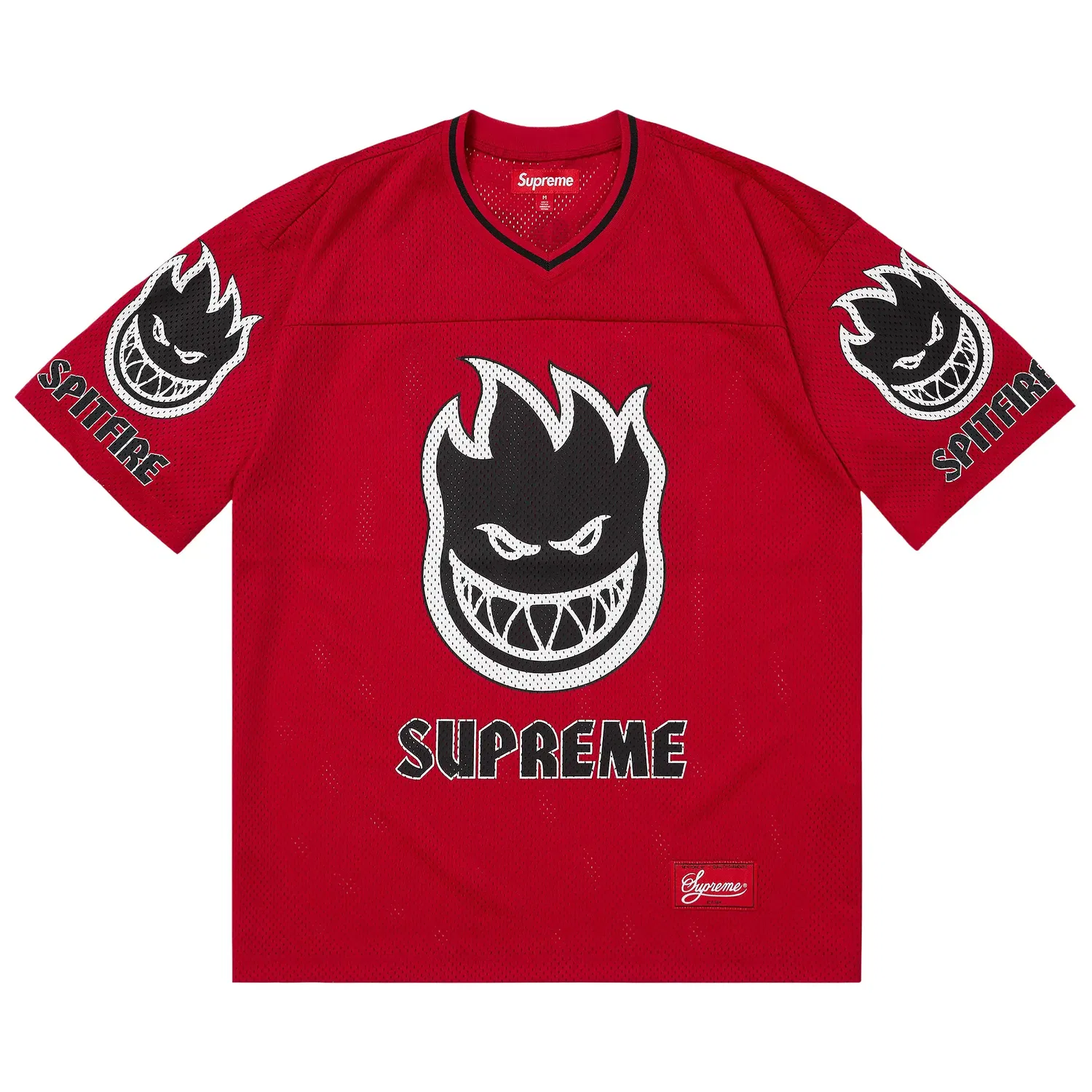 Футболка Supreme x Spitfire, красный