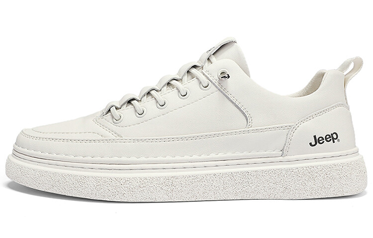 

Кроссовки Jeep Skateboarding Shoes Men Low-top White, белый