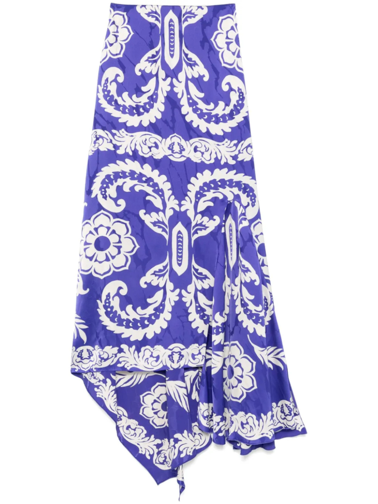 

Асимметричная юбка миди ETRO, синий