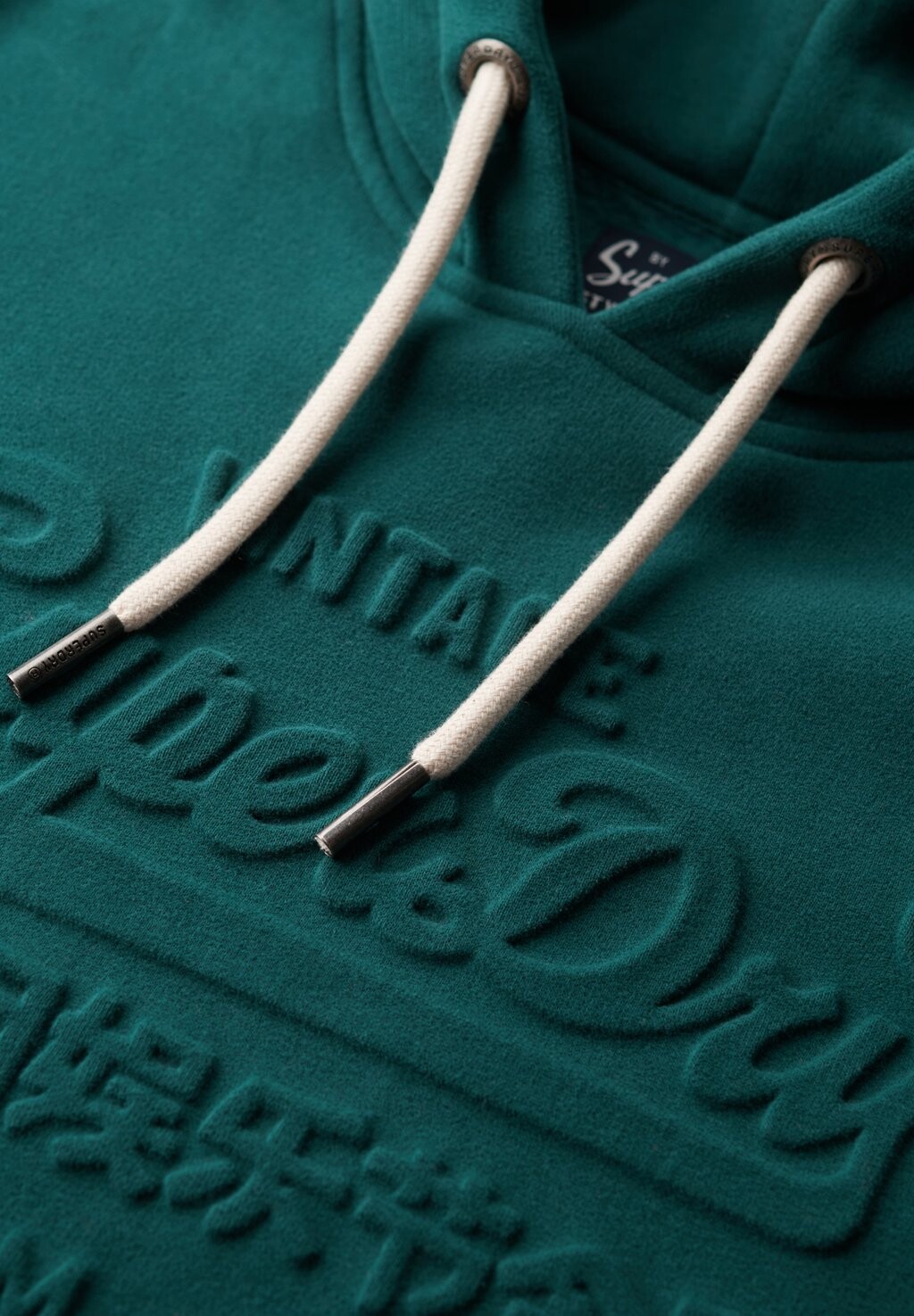 

Толстовка с капюшоном EMBOSSED GRAPHIC Superdry, зеленый