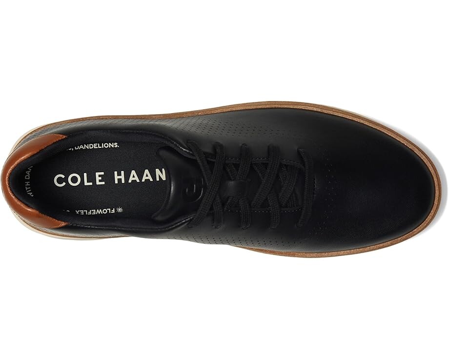 Кроссовки Cole Haan Grandpro Featherarc Laser Sneakers, цвет Black/Ivory 1 — фото 2