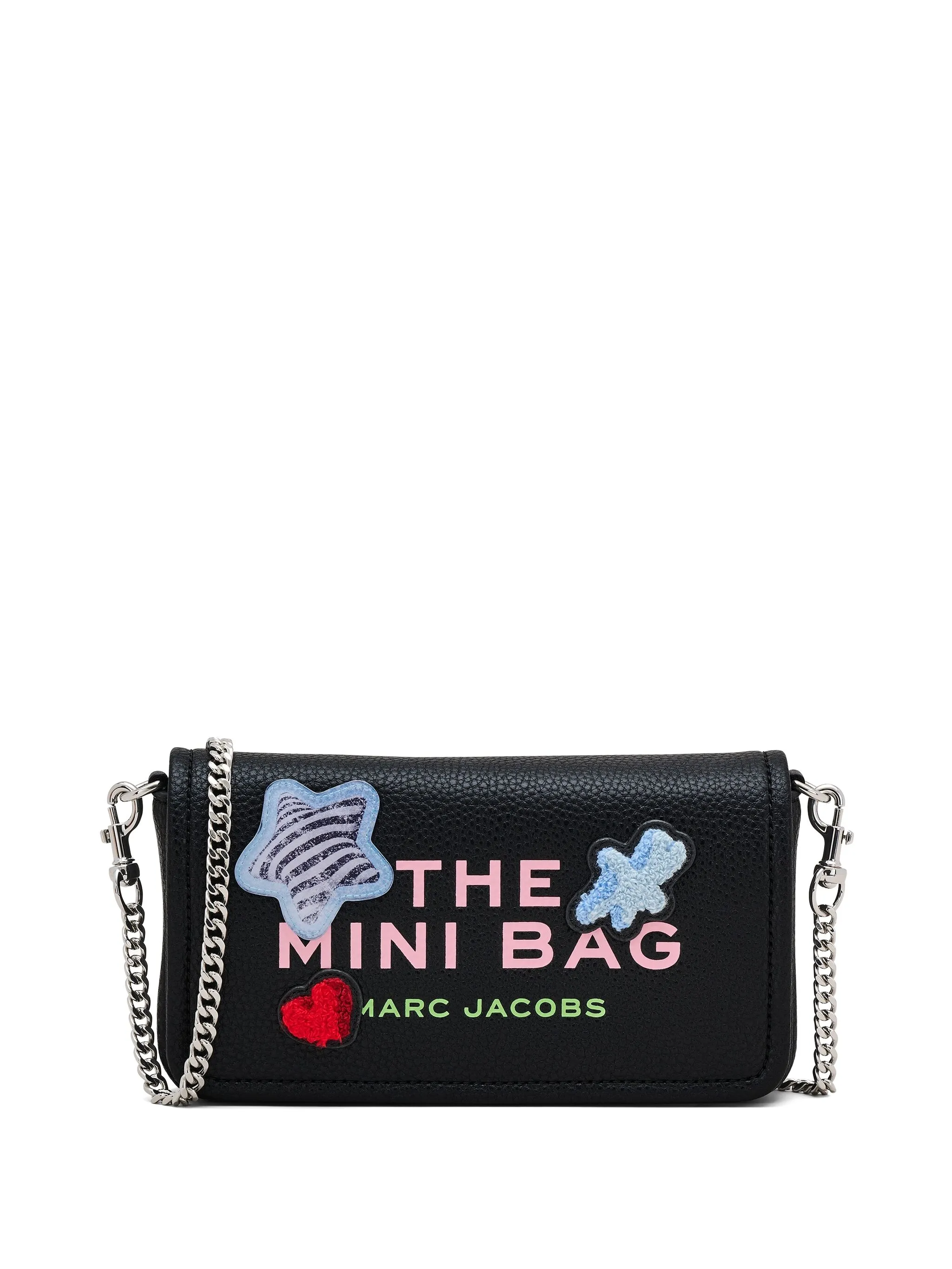 

Мини-сумка с нашивкой Marc Jacobs, черный