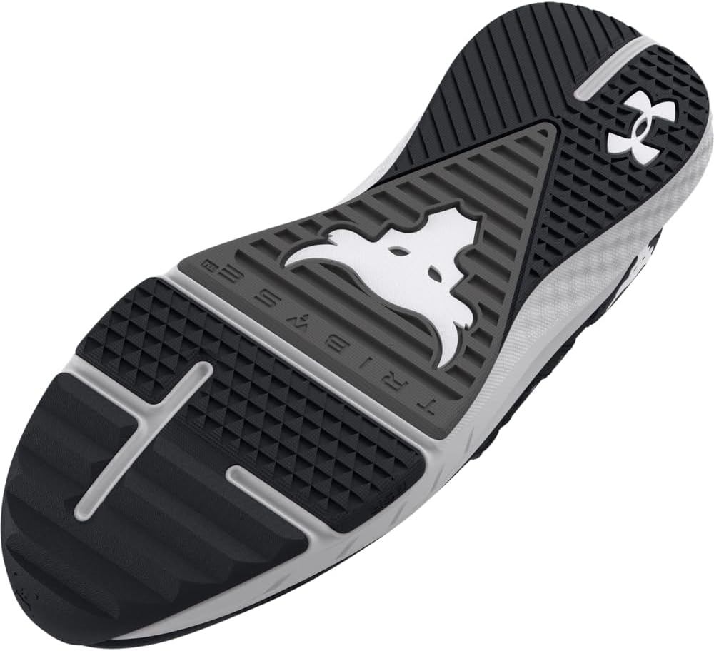 Under Armour мужские кроссовки Project Rock Blood Sweat Respect 4, (001) Black/Castlerock/White — фото 3