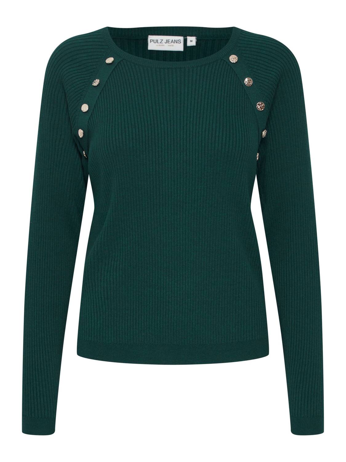 

PULZ Jeans Свитер 'SARA' в цвете Fir