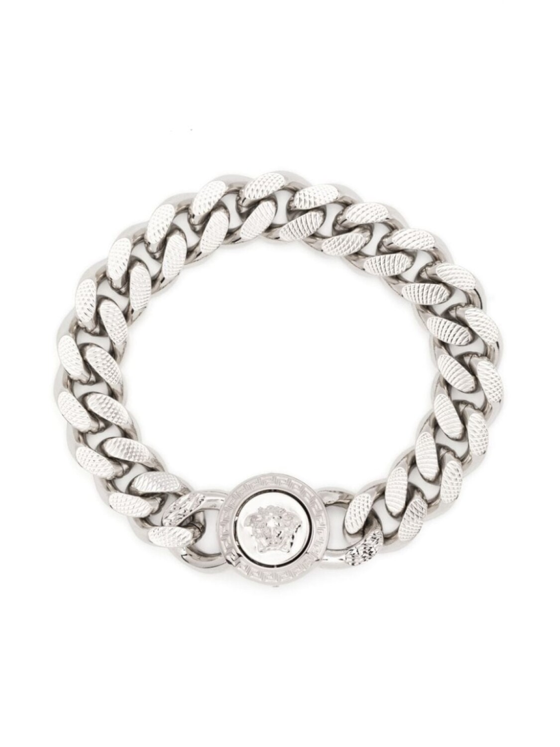 

Цепочный браслет с декором Medusa Versace, серебряный