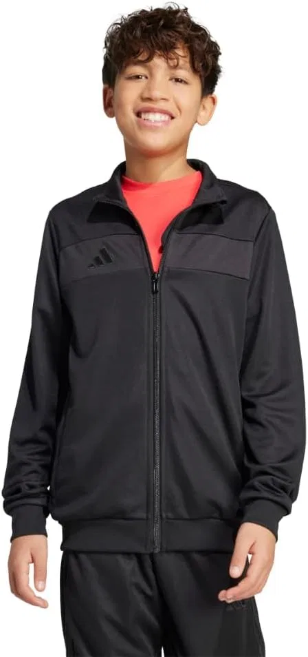 Детская куртка для футбола adidas Tiro 25 Essentials, Black — фото 2