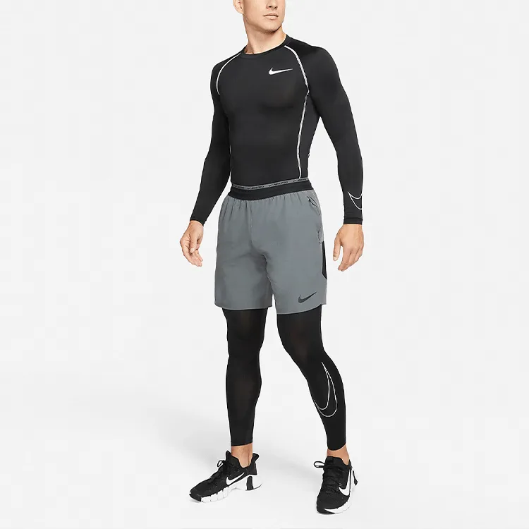 Nike Спортивные брюки dri fit мужские black — фото 4