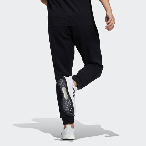 Спортивные штаны adidas M Pants Solid Color Casual Sports Bundle Feet Long Pants Black, черный — фото 4