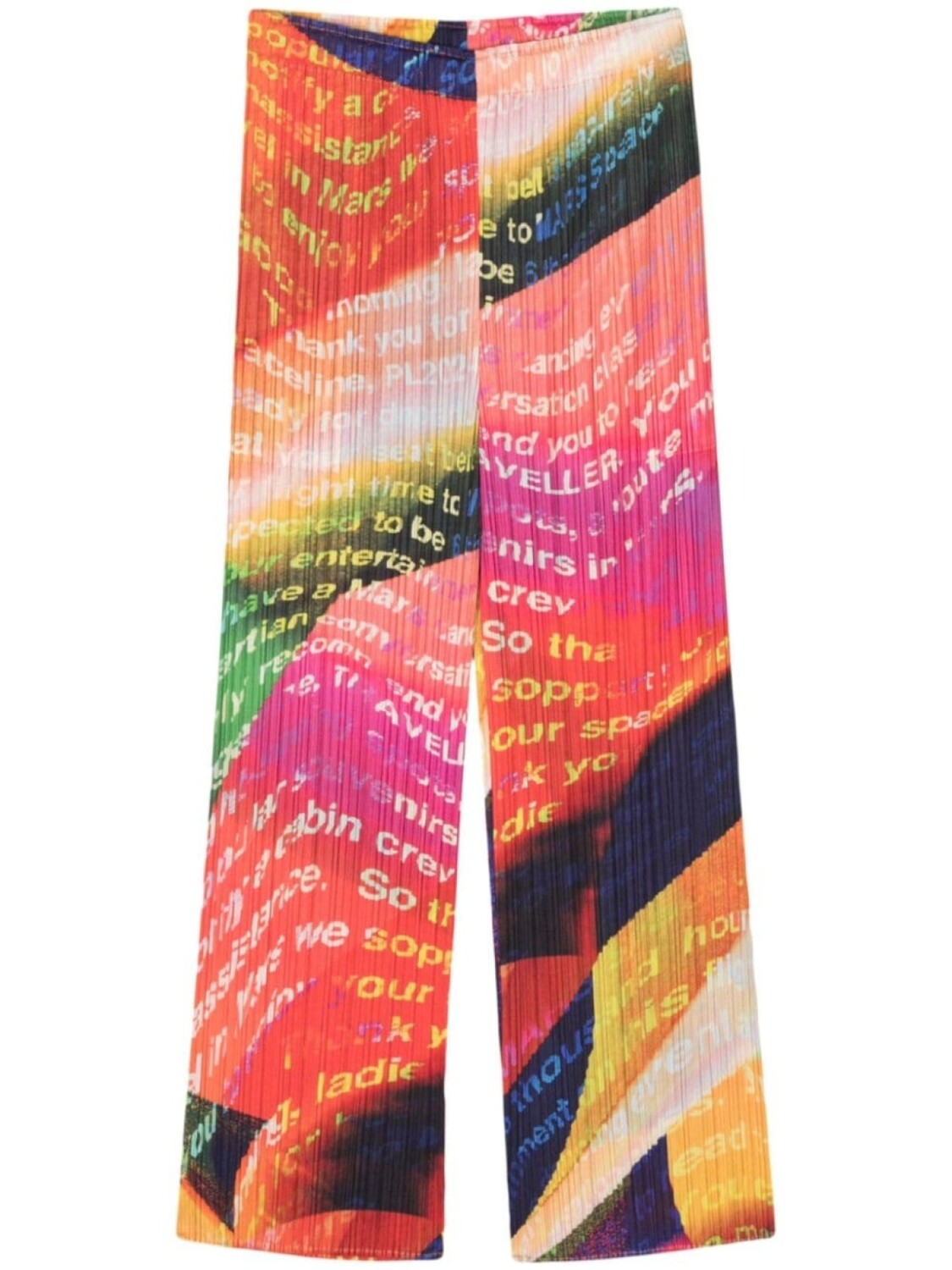 

Pleats Please Issey Miyake брюки Voyager, оранжевый