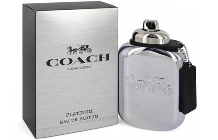 Нью-Йорк Platinum мужские духи Woody Oriental аромат Eau De Parfum EDP 60 мл/100 мл/200 мл COACH — фото 3