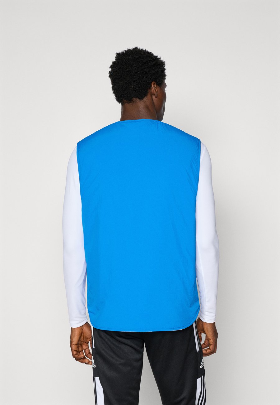 Куртка Adidas Originals REAL MADRID ICON VEST, Bluebird/White/Blue — фото 3