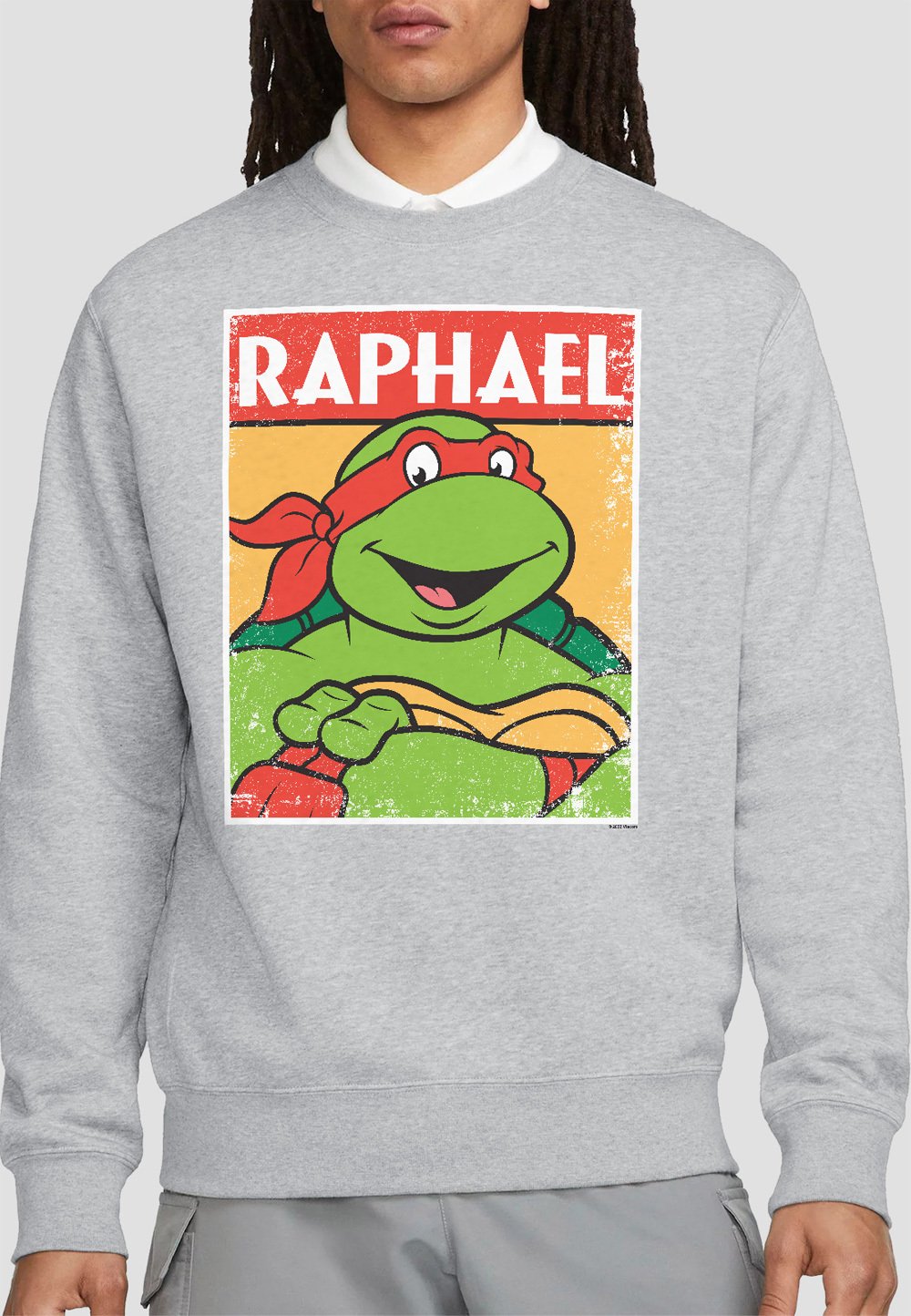 

Толстовка TMNT RAPH Cotton Soul, светло-серый