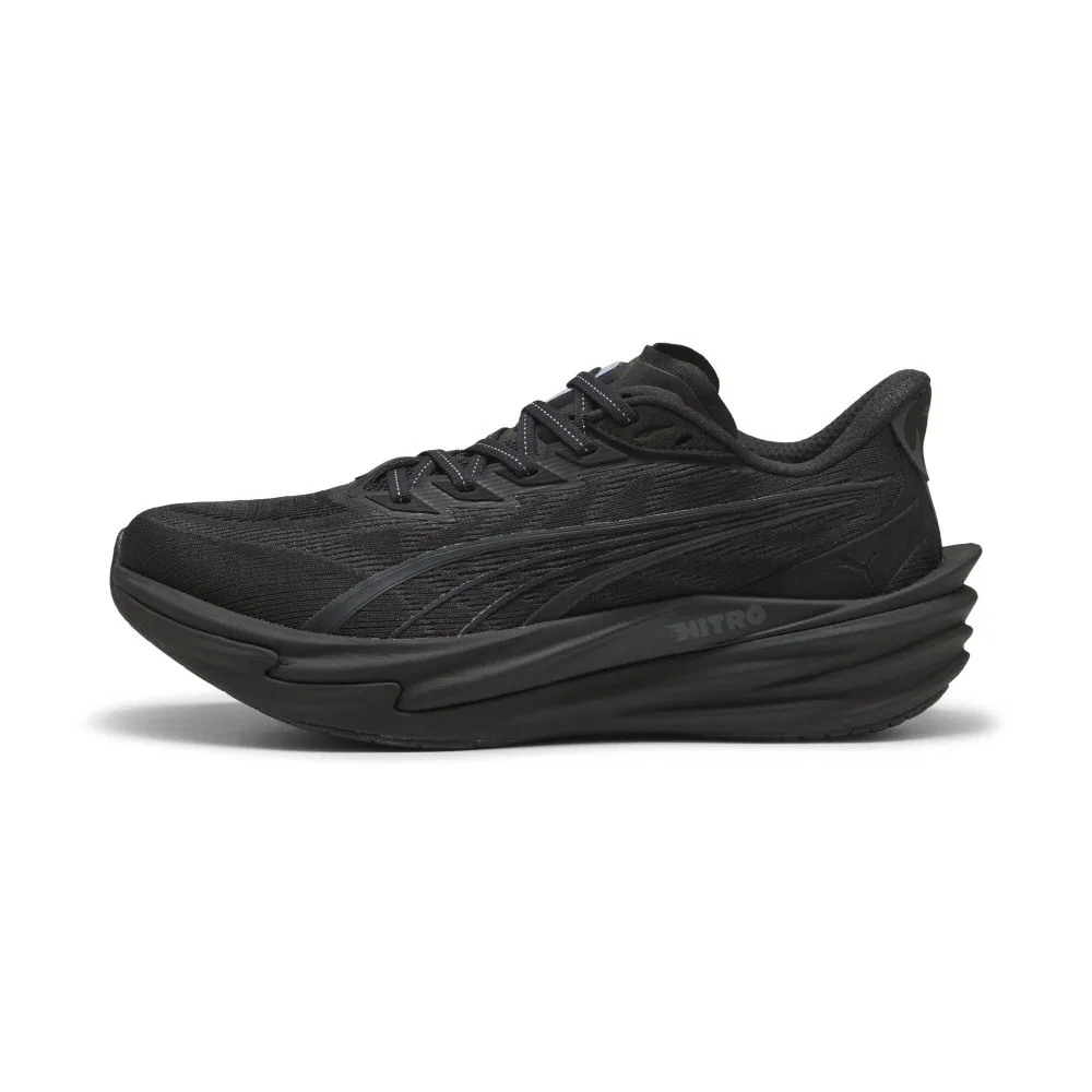 Мужские белые широкие беговые кроссовки Deviate Nitro 4 Wide от Puma — фото 2