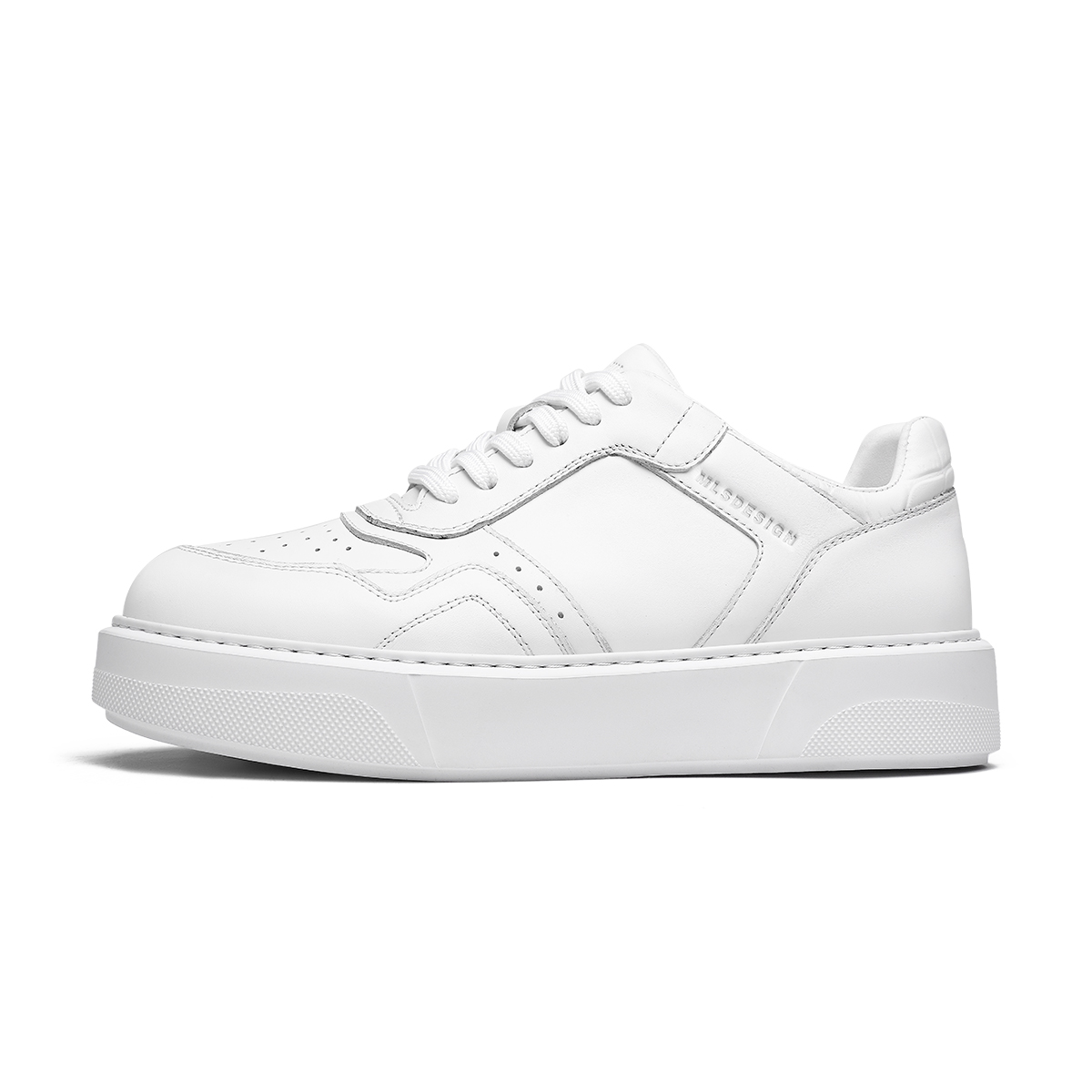 

Millies Мужские скейтерские кеды MILLIE'S Low Top белые всесезонные, цвет White All-Season