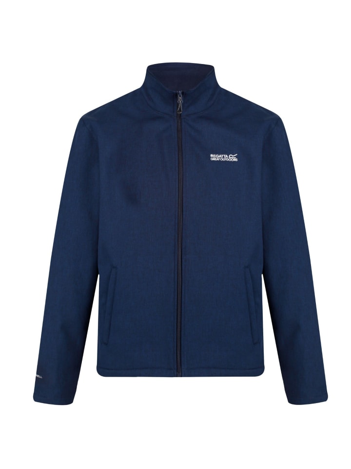 

Куртка софтшелл Regatta Softshelljacke Carby Fleece gefüttert, синий