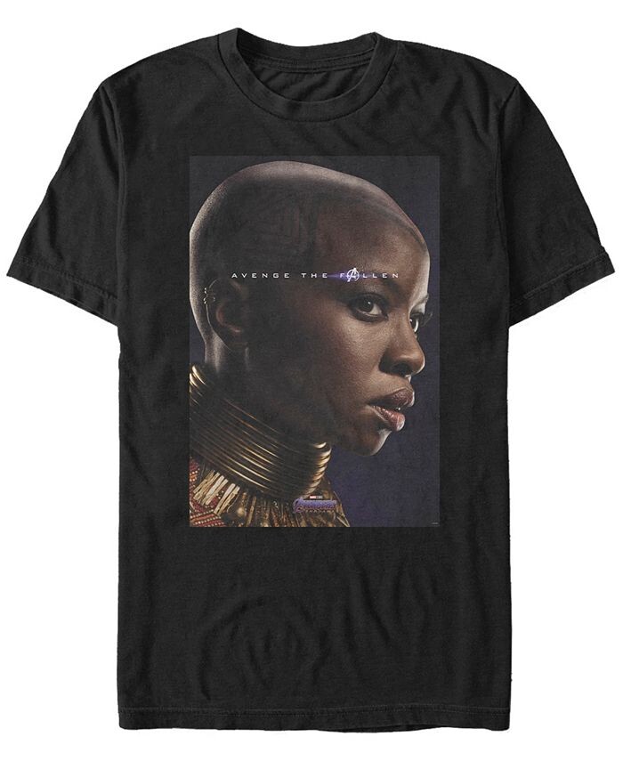 

Мужская футболка Marvel Avengers Endgame Okoye Avenge the Fallen, с коротким рукавом Fifth Sun, черный