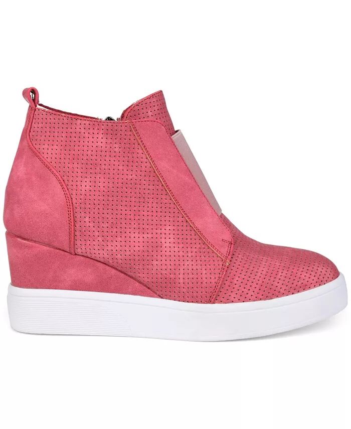 Женские кроссовки Clara Wedge Journee Collection, розовый — фото 2