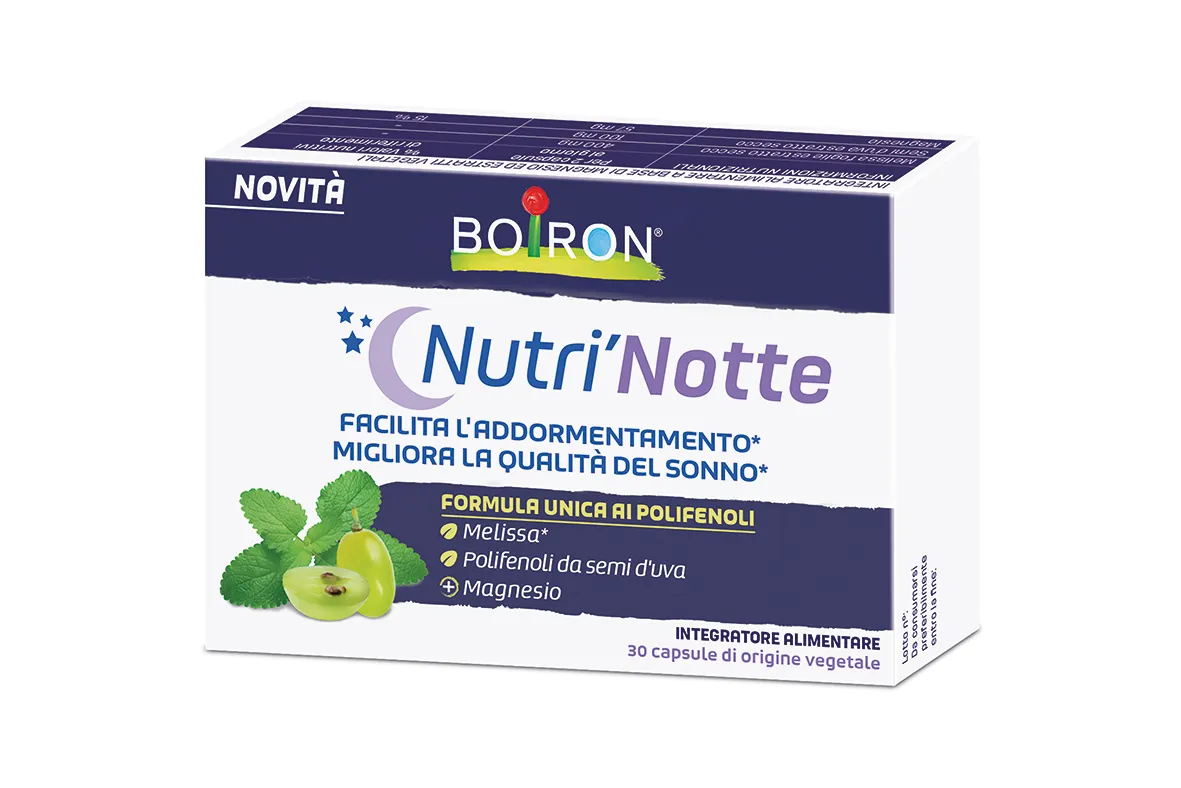 

Boiron NutrìNotte 30 растительных капсул, добавка для сна