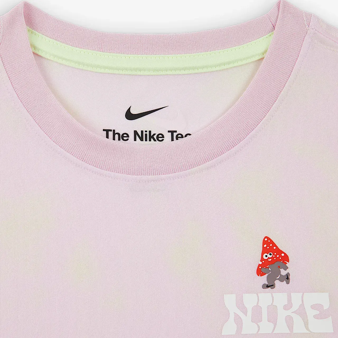 Nike Футболка dri fit пена розовый дети 3-7 лет — фото 4
