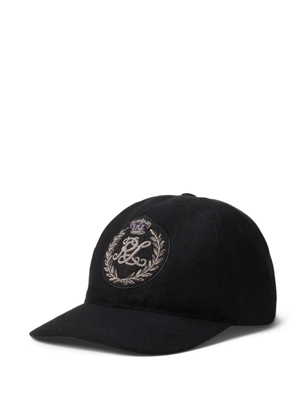 

Бейсболка с вышитым логотипом Ralph Lauren Purple Label, черный