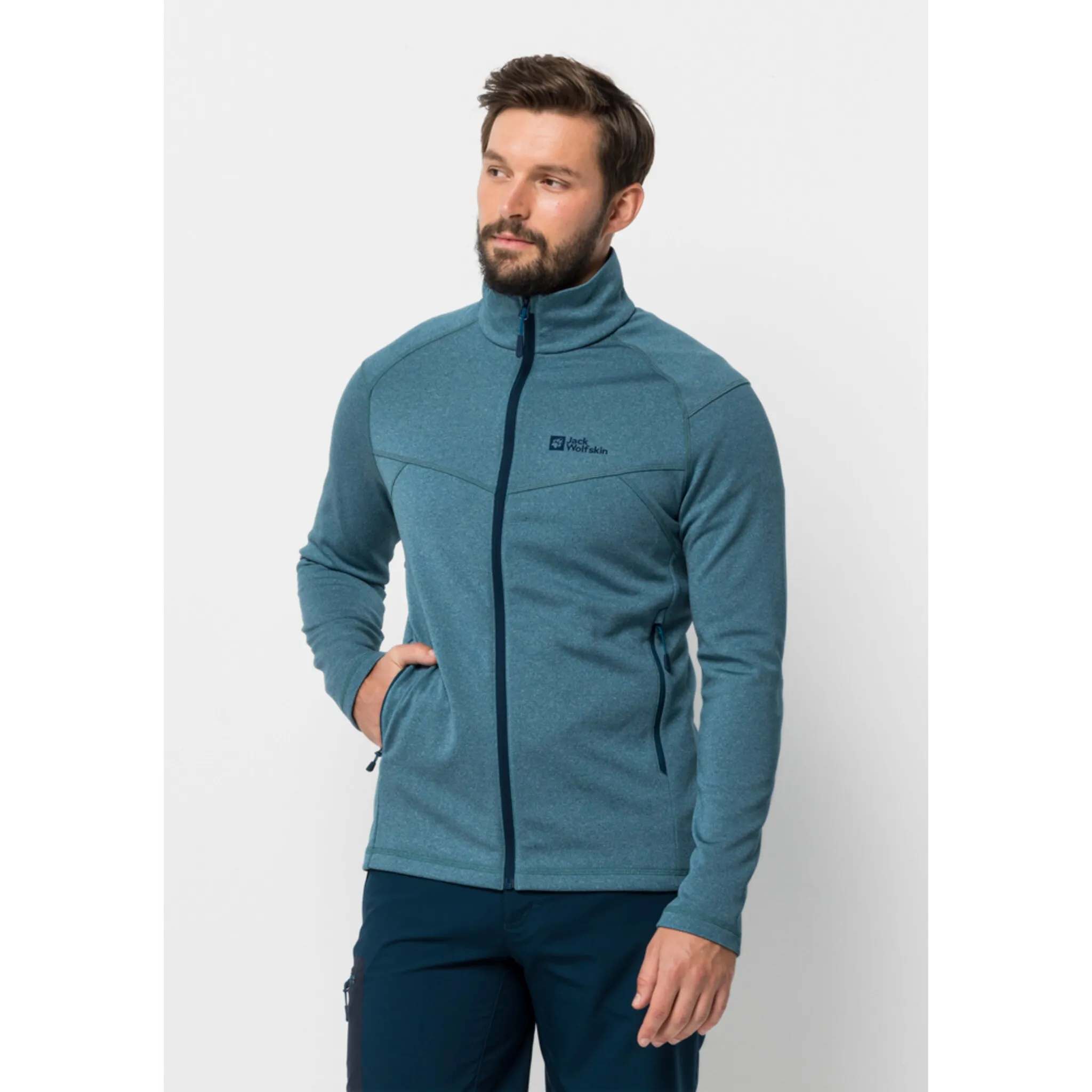 

Флисовая куртка Jack Wolfskin "FORTBERG FZ M", цвет Blue-Daze