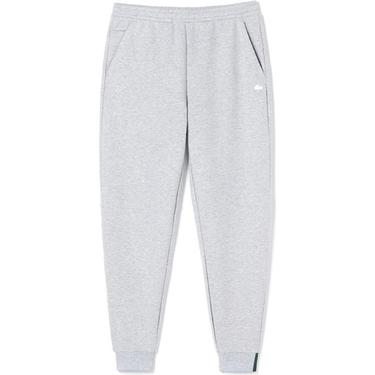 

LACOSTE Повседневные брюки мужские серебристо-серые