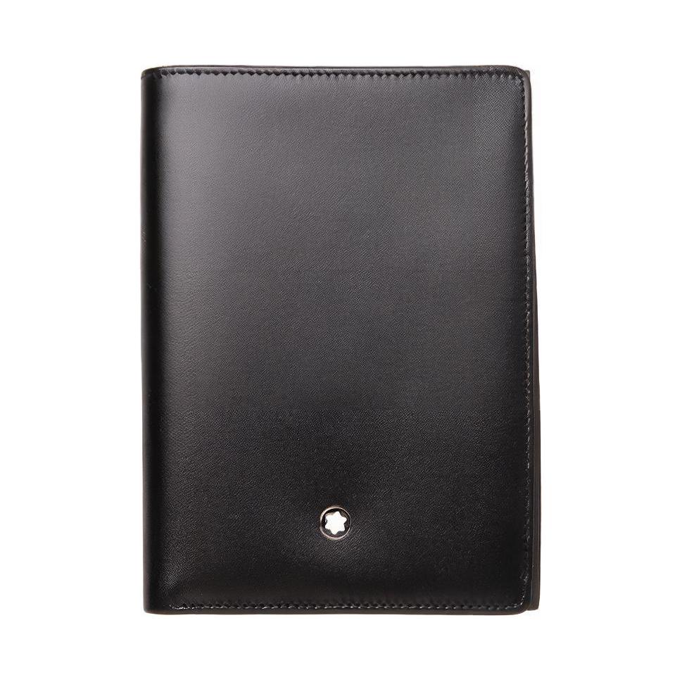 

MONTBLANC Мужской кошелек Meisterstuck из коровьей кожи, черный